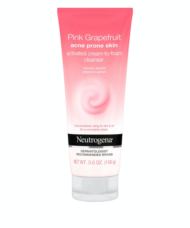 NEUTROGENA ACTIVATED CREAM TO FOAM CLEANSER