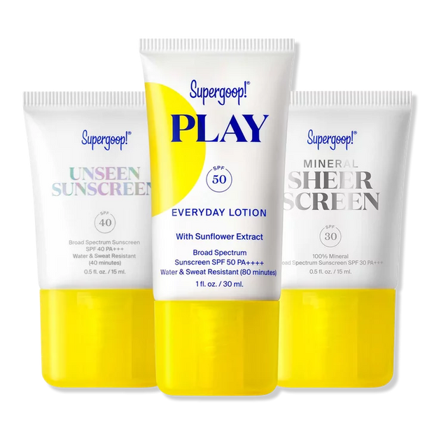 SUPERGOOP EVERDAY SUPERSTARS SPF DISCOVERY KIT