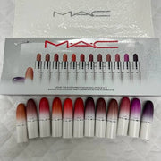 Mac lips by the dozen mini 12 powder lipsticks set