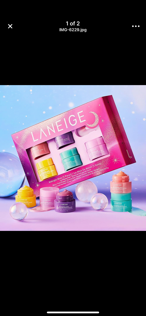 Laneige midnight set minis