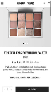 Mario ethereal palette