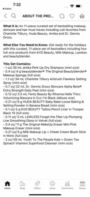 Sephora favourties must haves set