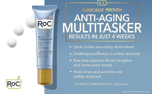 Roc multi correxion even tone +lift eye cream