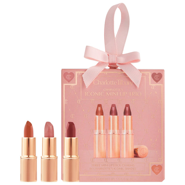 Charlote trilbury iconic mini lip trio