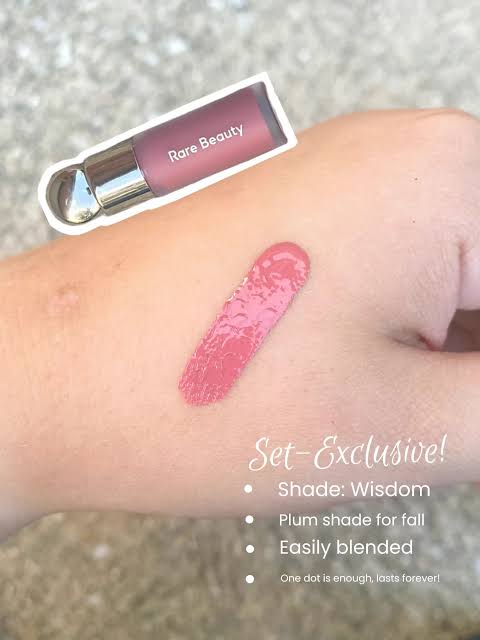 Rare beauty liquid blush shade wisdom mini without box