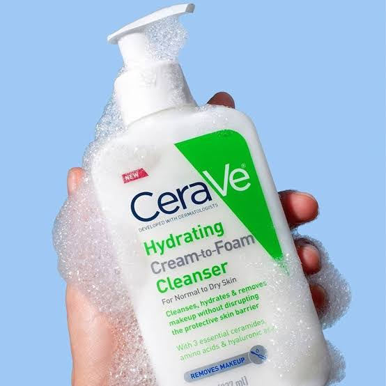 CERAVE HYDRATING CREAM TO FOAM CLEANSER