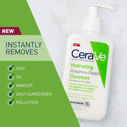 CERAVE HYDRATING CREAM TO FOAM CLEANSER