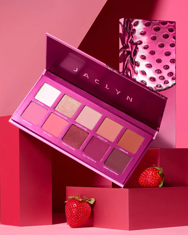 jaclyn cosmetics strawbery feels pallete