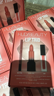 HUDA BEAUTY lip trio shade