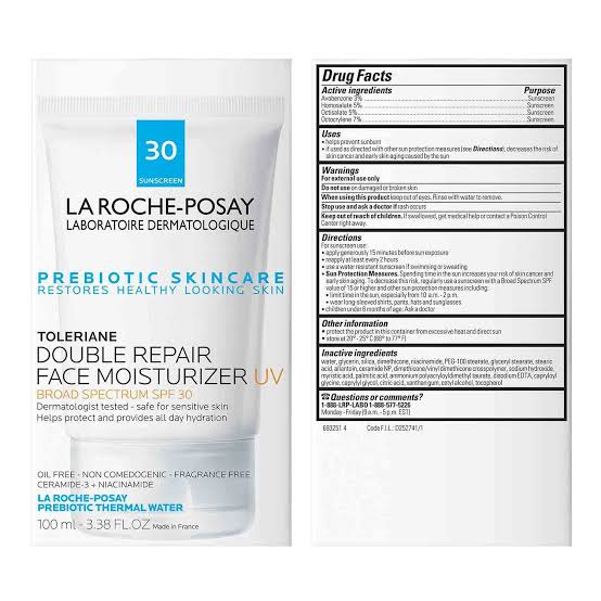 La roche posay double moisture uv spf 30