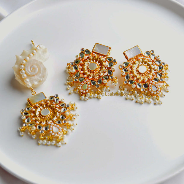 MEHARBANO EARRINGS & TIKKA